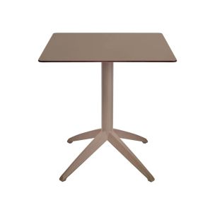 Стіл QUATRO FIX 70x70 TAUPE-TAUPE
